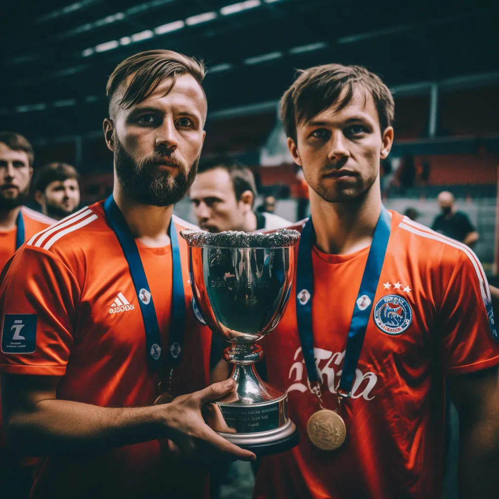 фото футболисты держат кубок России